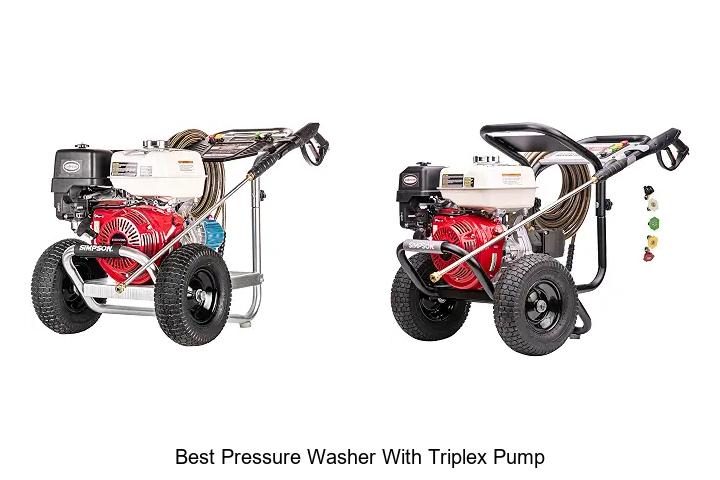 best pressure washer with triplex pump