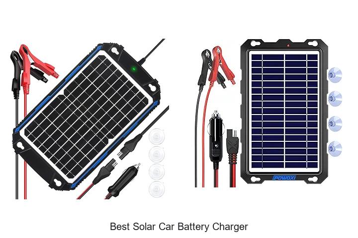 best solar car battery charger