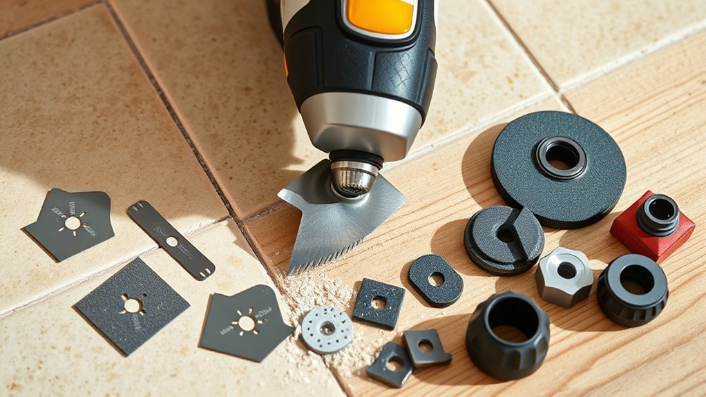 carbide blades for grout
