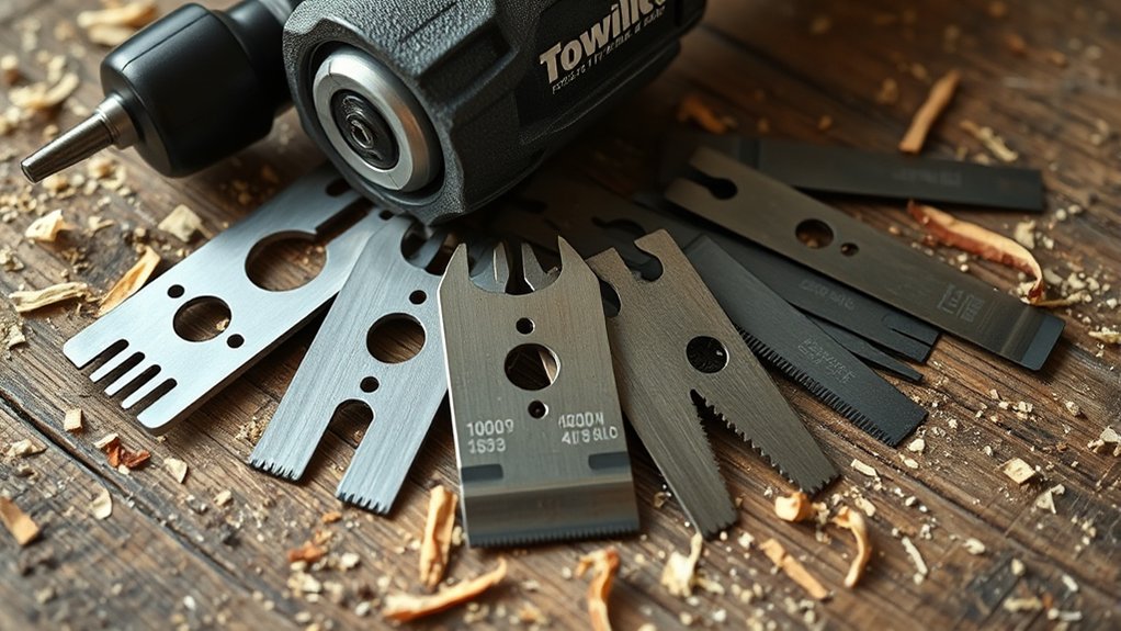 choose appropriate oscillating blades