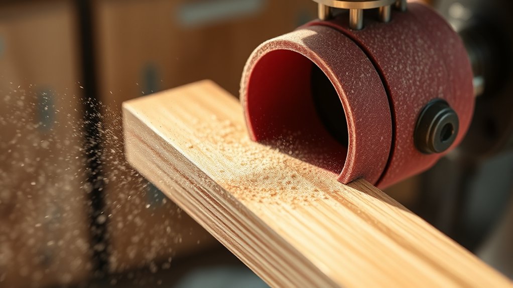 choose appropriate sanding grits