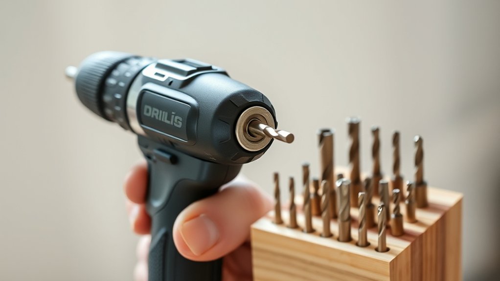 5 Easy Steps for Using a Cordless Drill | Brooklyn Parts Plus Service choose the appropriate drill bit