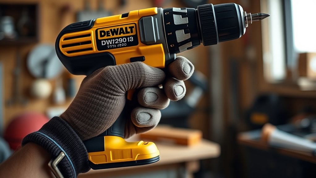 comfortable balanced vibration controlled grip