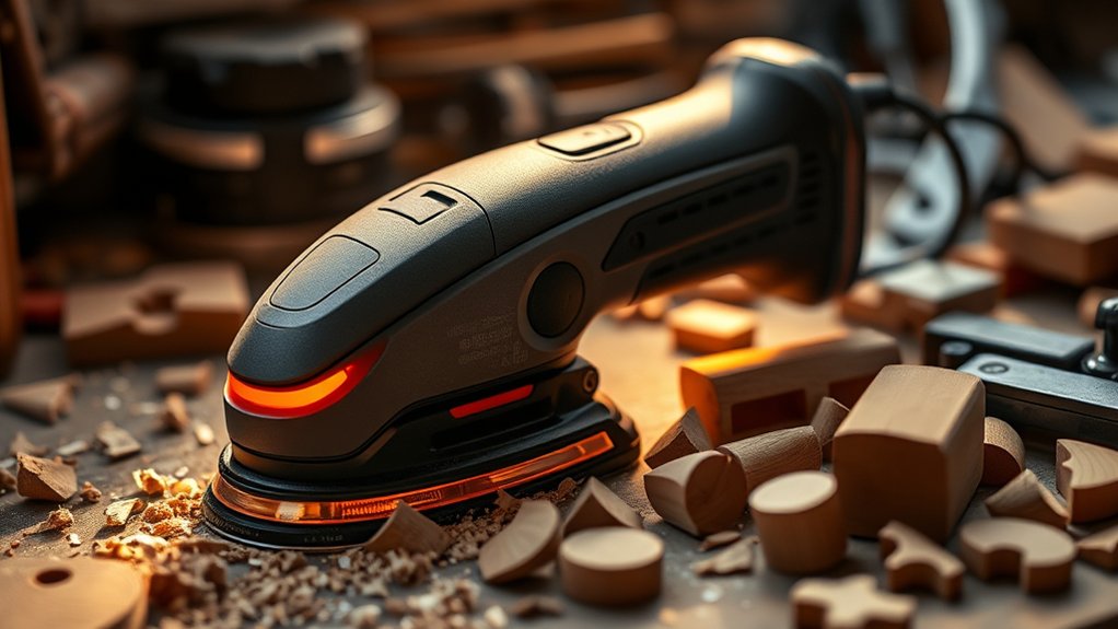 compact powerful precise sanding