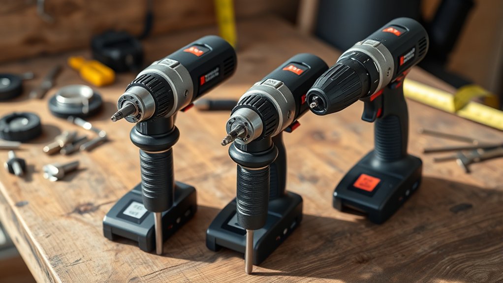 compare drill features effectively