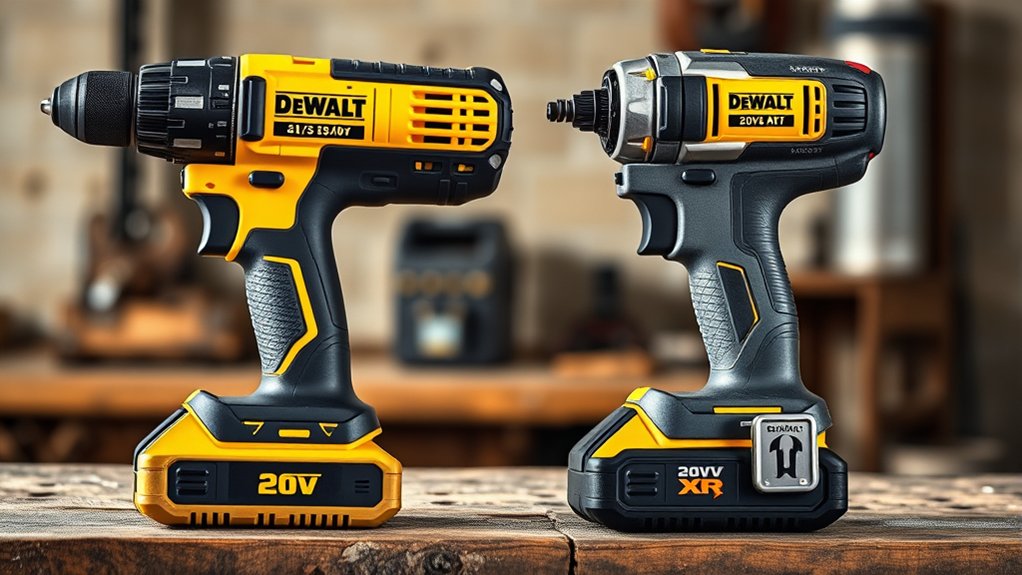 comparison of dewalt voltages iw4o6