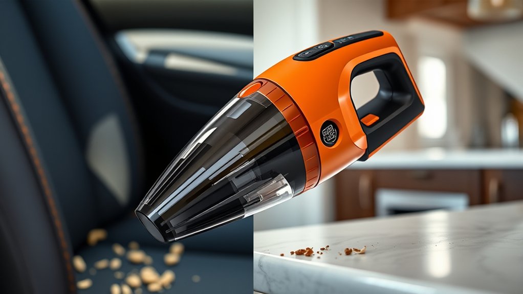 cordless compact cleaning tool