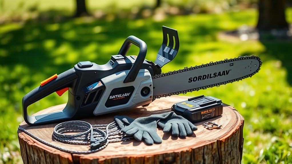 cordless homeowner chainsaw essentials