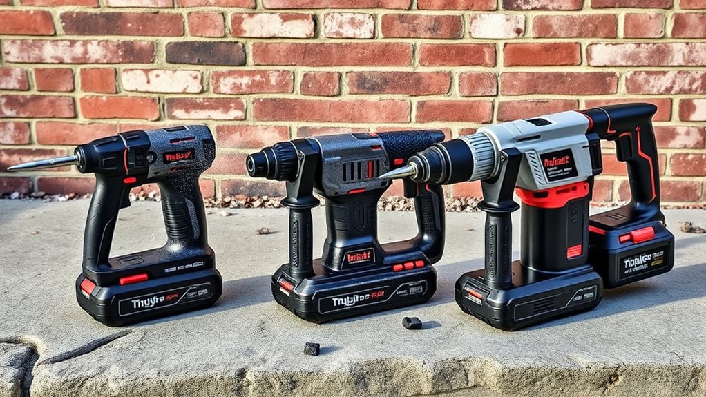 cordless masonry power hammer