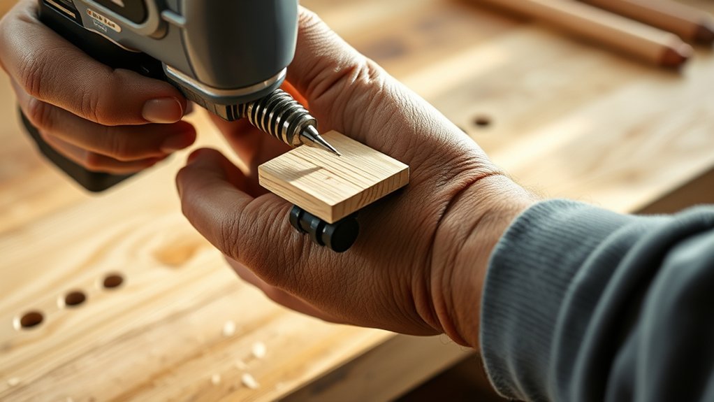 drill measure mark drill