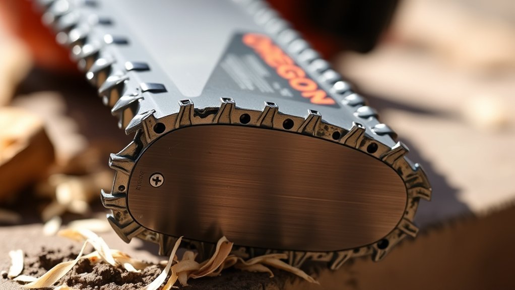 durable maintainable chainsaw bar