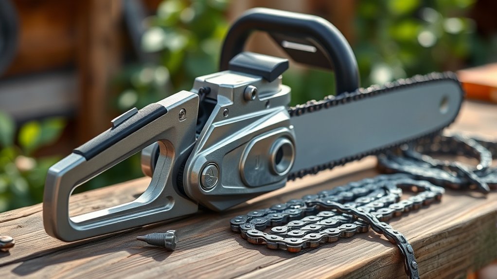 easy precise chainsaw sharpening