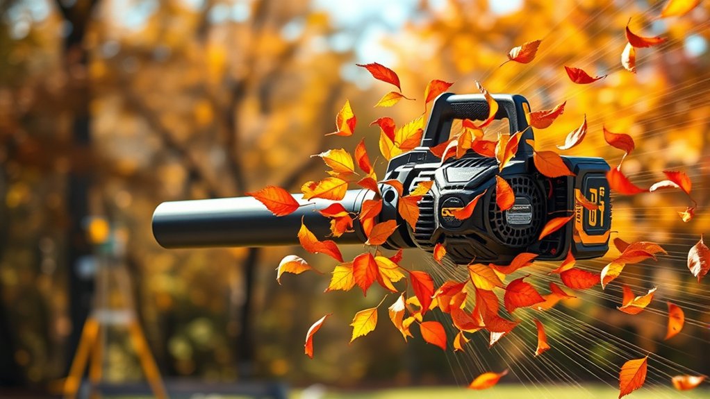 high cfm cordless leaf blower