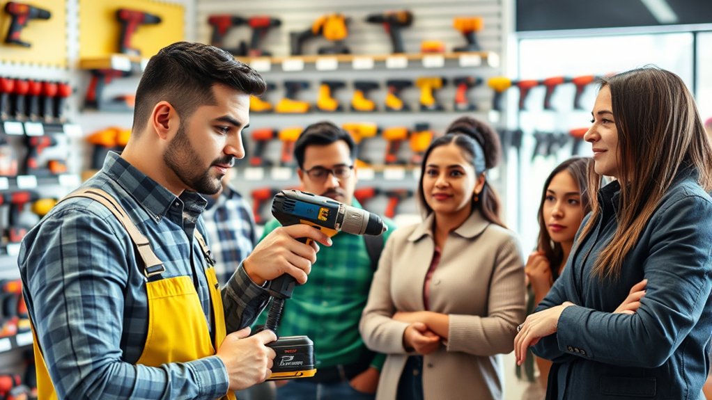 identify and segment power tool customers