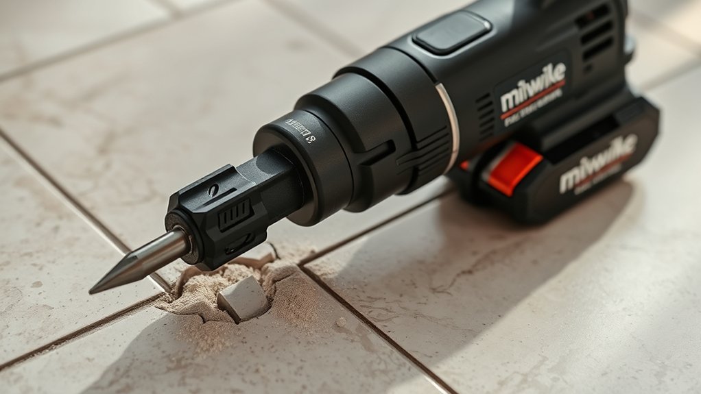 lightweight precise tile removal
