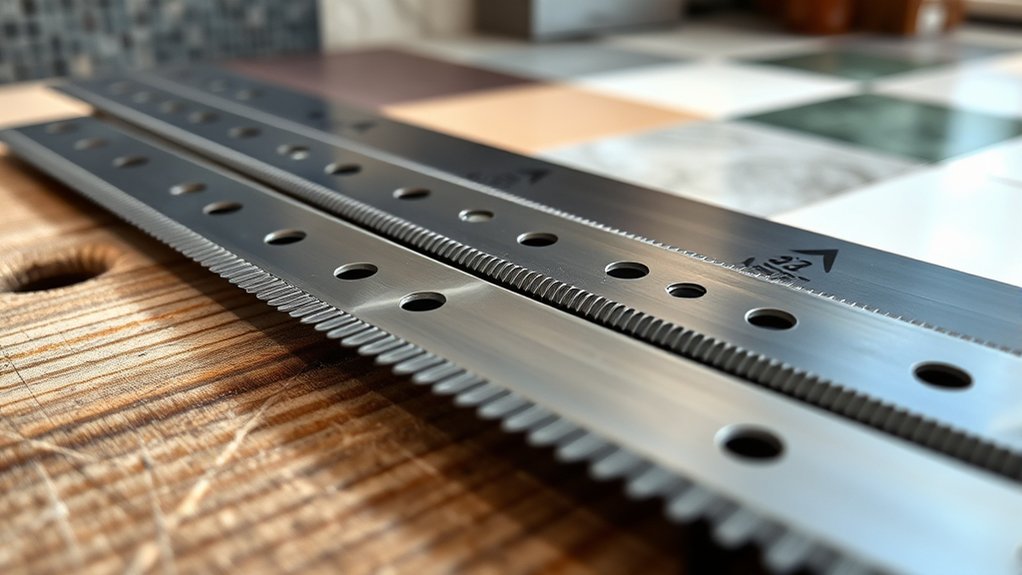 match blade to tile
