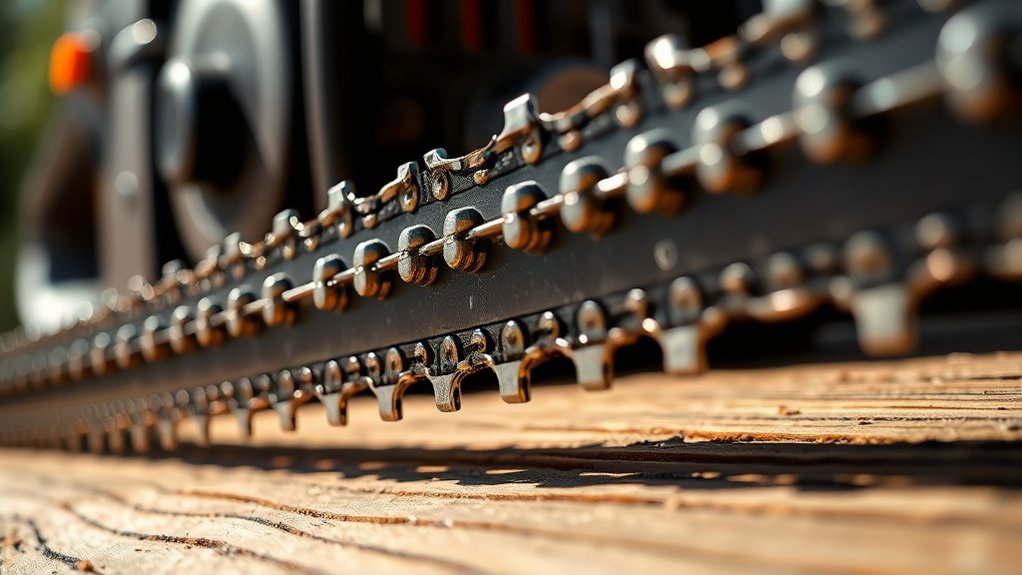 match saw chain specifications