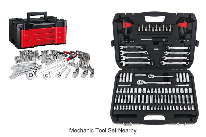 mechanic tool set nearby