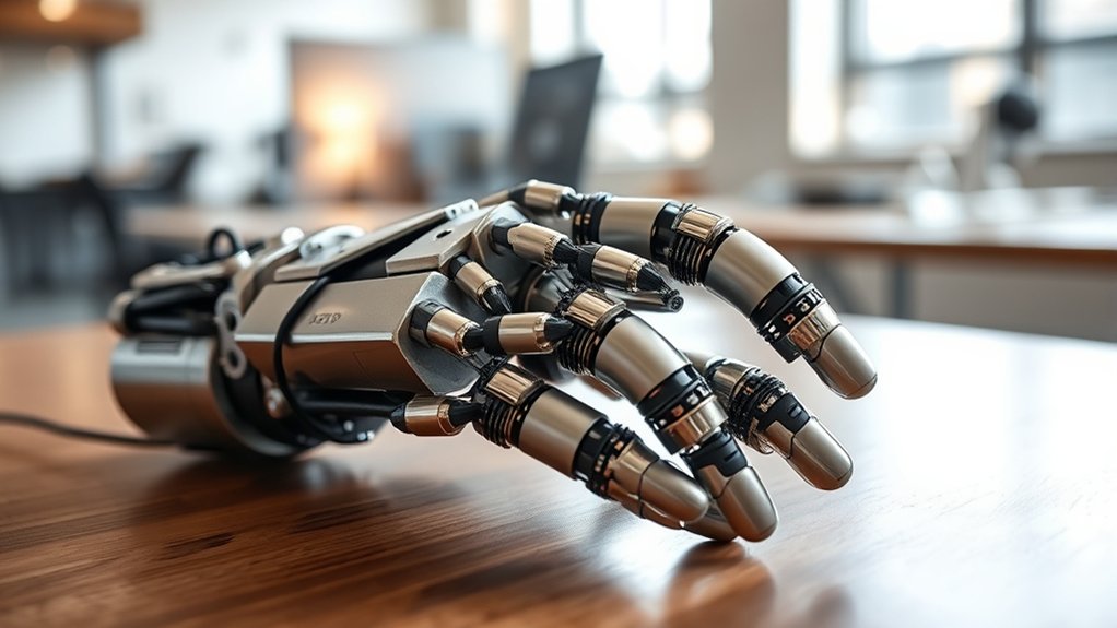 mechanized hand operation process