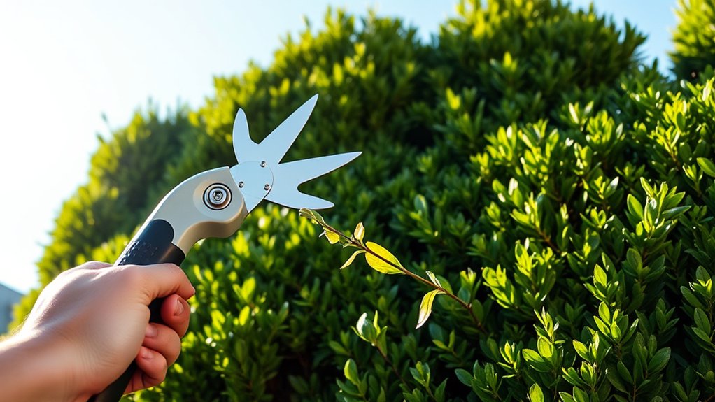 pole hedge cutter operation