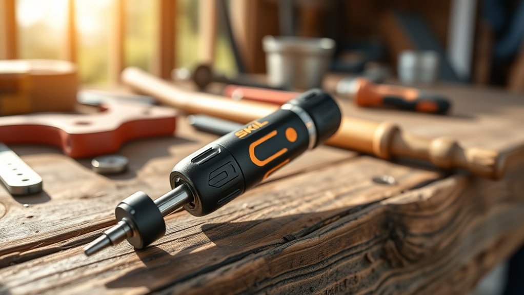 portable ergonomic cordless screwdriver