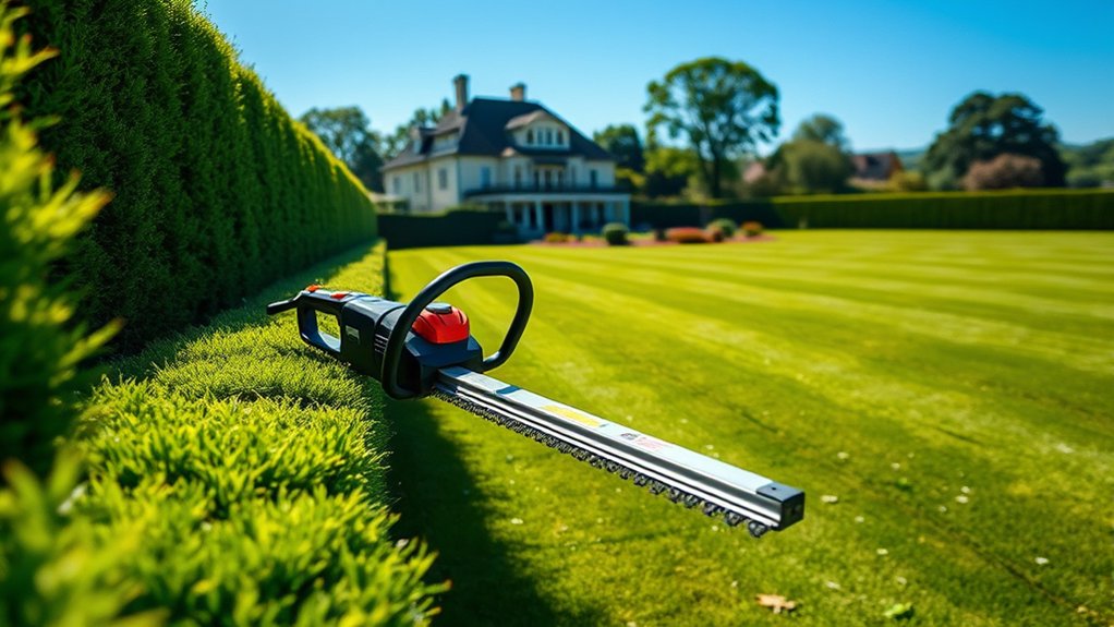 powerful balanced fence trimmer