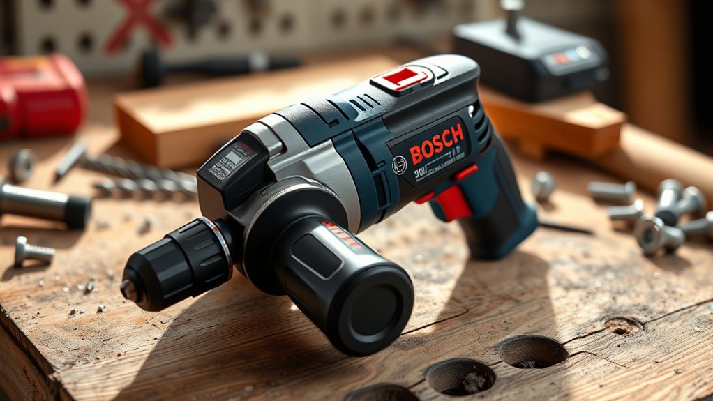 powerful compact right angle drill