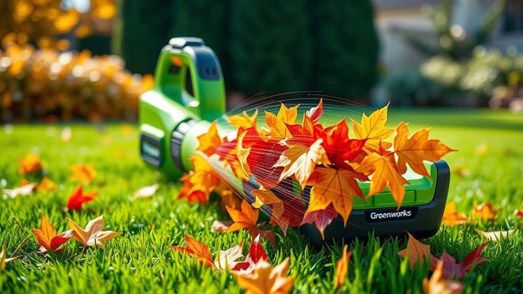 powerful cordless leaf blower
