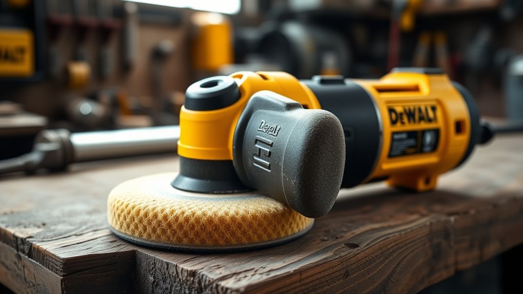 powerful large surface polisher
