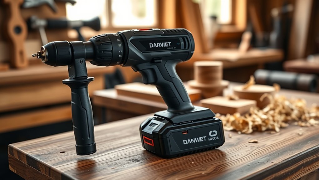 precise comfortable woodworking drill