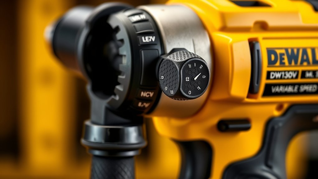 precise variable speed control