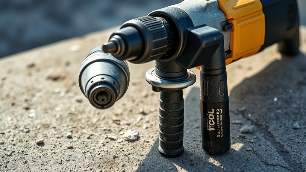 rotary hammer drills faster