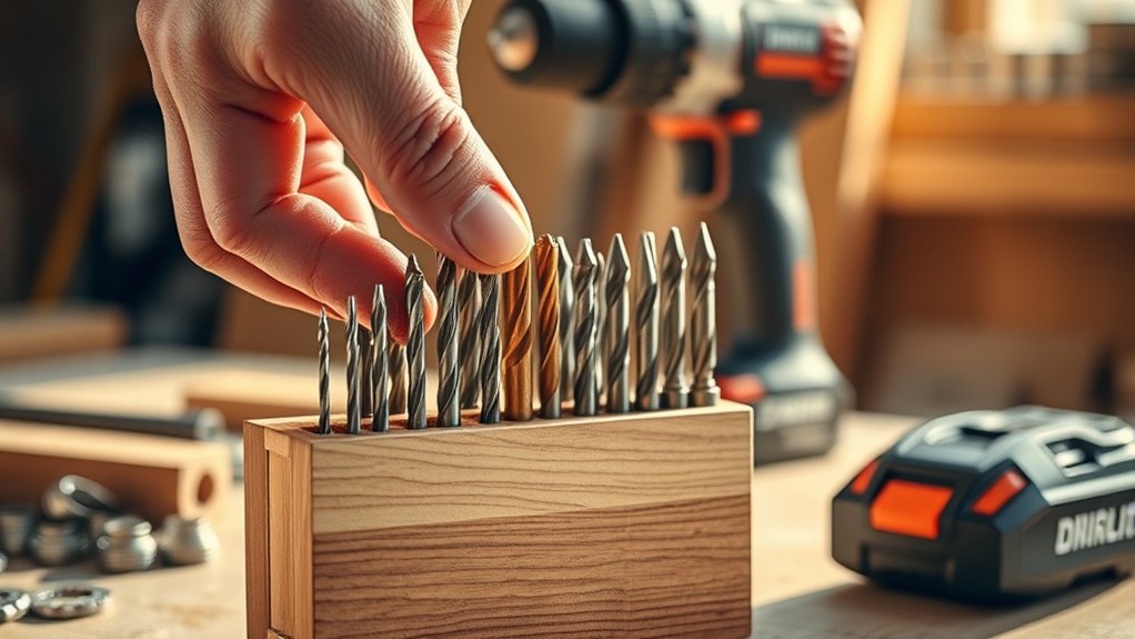 select and match drill bits