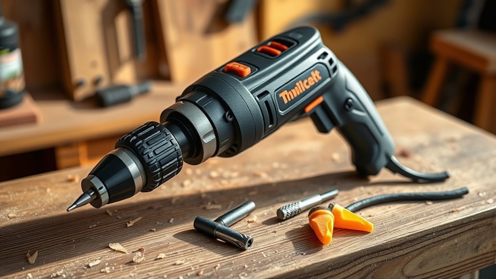 versatile efficient ergonomic drill
